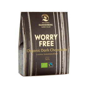 Bio Dunkle Schokoladentaler - Worry free 56% (Dammenberg) - Schoko Wunderland