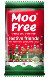 Milchschokolade-Alternative Festive Friends - Moo Free (35g)