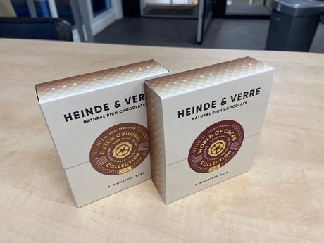 Dutch Original 5 Tafel nussfreie Geschenkbox (Heinde & Verre) - Schoko Wunderland