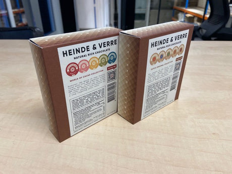 Dutch Original 5 Tafel nussfreie Geschenkbox (Heinde & Verre) - Schoko Wunderland