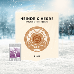 Dutch Original 2 Tafel nussfreie Spekulatius Milchschokolade - 50% (Heinde & Verre) - Schoko Wunderland