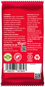 Milchschokolade-Alternative Jingle Chums - Moo Free (15g)