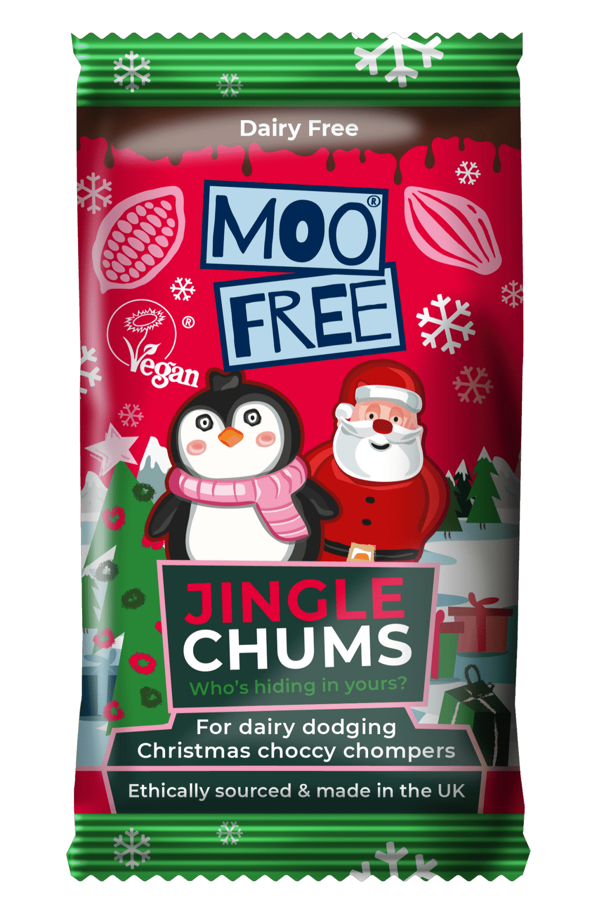 Milchschokolade-Alternative Jingle Chums - Moo Free (15g)