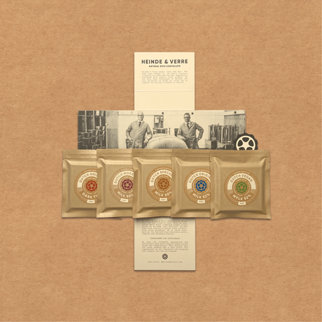 Dutch Original 5 Tafel nussfreie Geschenkbox (Heinde & Verre)