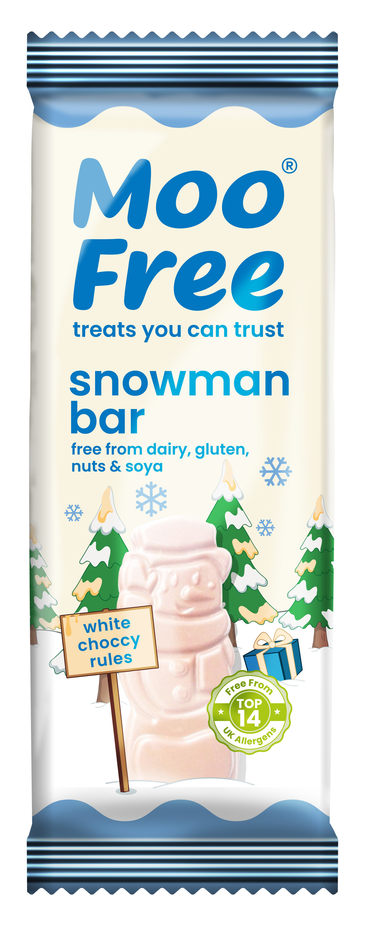 Veganer weißer Santariegel- Moo Free (30g)