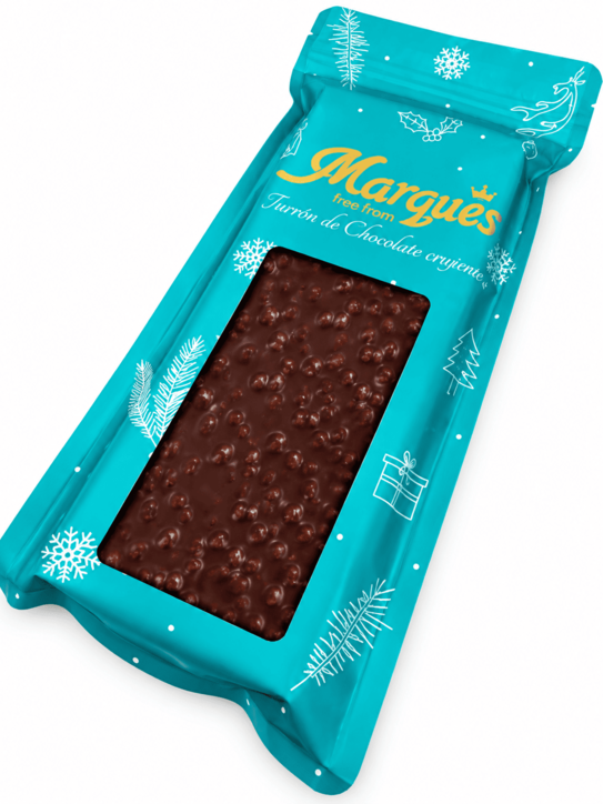XXL Crunchy Nut-Free Vegan Milk Alternative Chocolate Marqués - 62% (Marques)