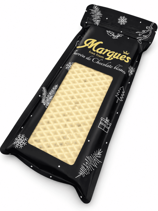 XXL croccante alternativa al cioccolato bianco vegano senza frutta a guscio Royale - 24% (Marques)