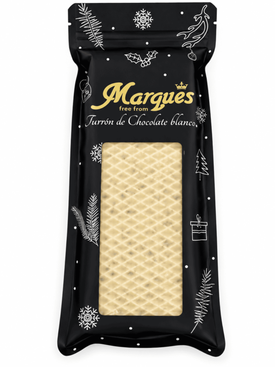 XXL croccante alternativa al cioccolato bianco vegano senza frutta a guscio Royale - 24% (Marques)