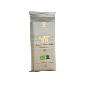 Bio Weiße Schokolade - Worry Free 39% (Dammenberg) - Schoko Wunderland