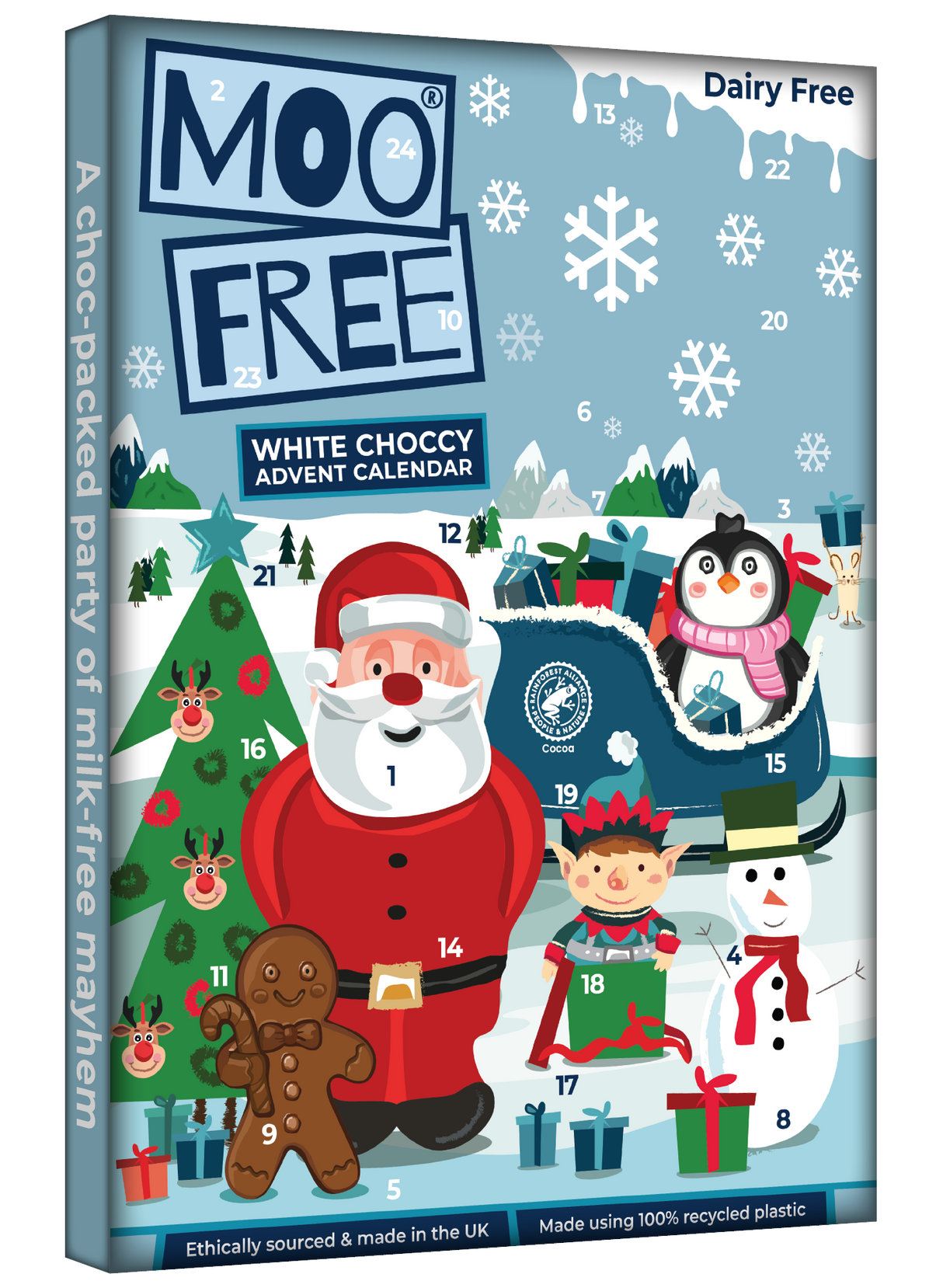 Milk chocolate alternative (Moo Free)