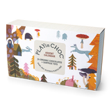 Advent Calendar with 24x Organic Chocolate + 24x 3D Puzzle + 24x FunFacts (PLAY in CHOC)
