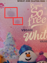 Weiße Schokolade-Adventskalender - So free (Plamil )