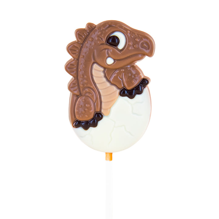 Milchschokolade Baby-Dino-Lolly – 32% (Belfine)