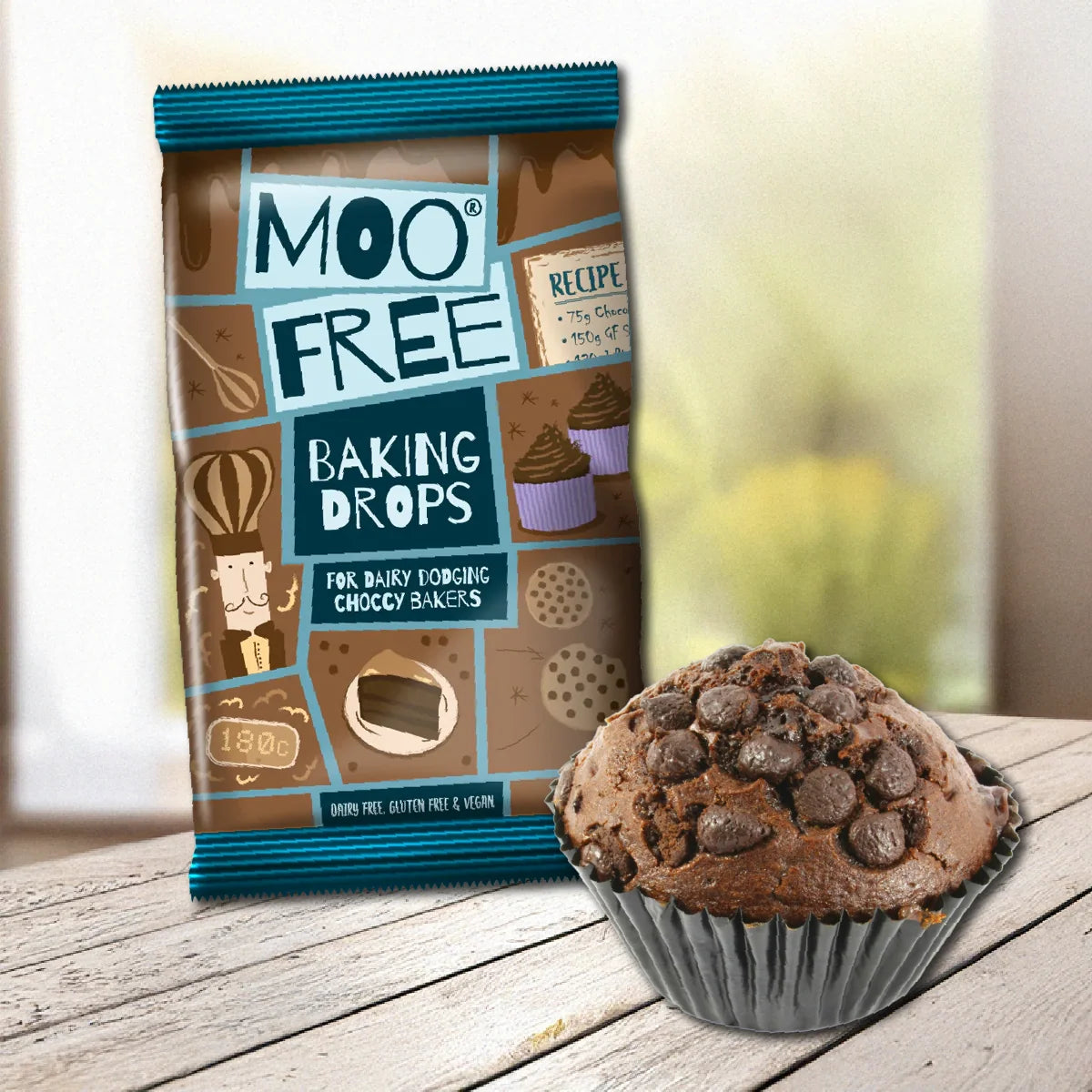 Moo Free Milk Chocolate Alternative Drops (100g)