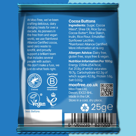 Milchschokolade-Alternative Taler - Moo Free (25g)