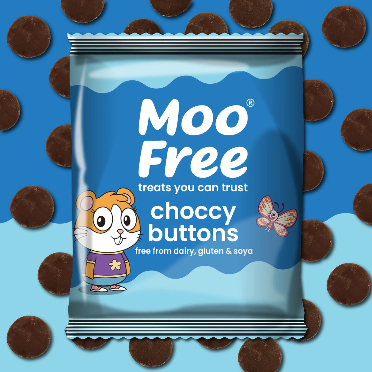 Milchschokolade-Alternative Taler - Moo Free (25g)