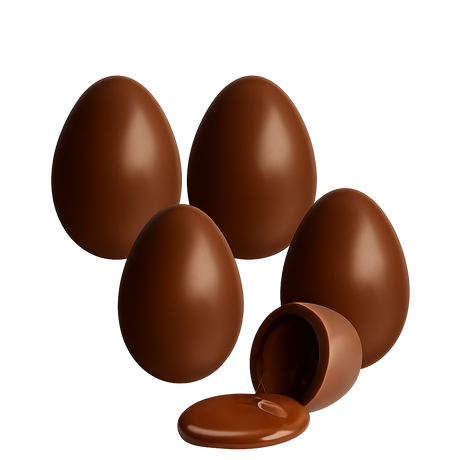 Vegane Karamell Mini-Eier (Moo Free)