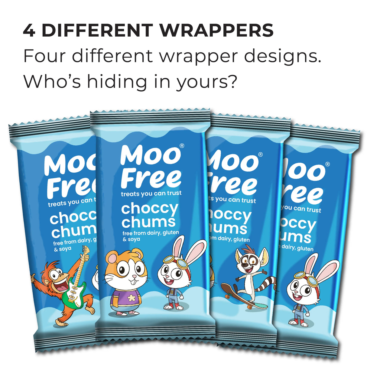 Milchschokolade-Alternative Choccy Chum - Moo Free (20g)