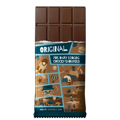 Milk chocolate alternative (Moo Free)