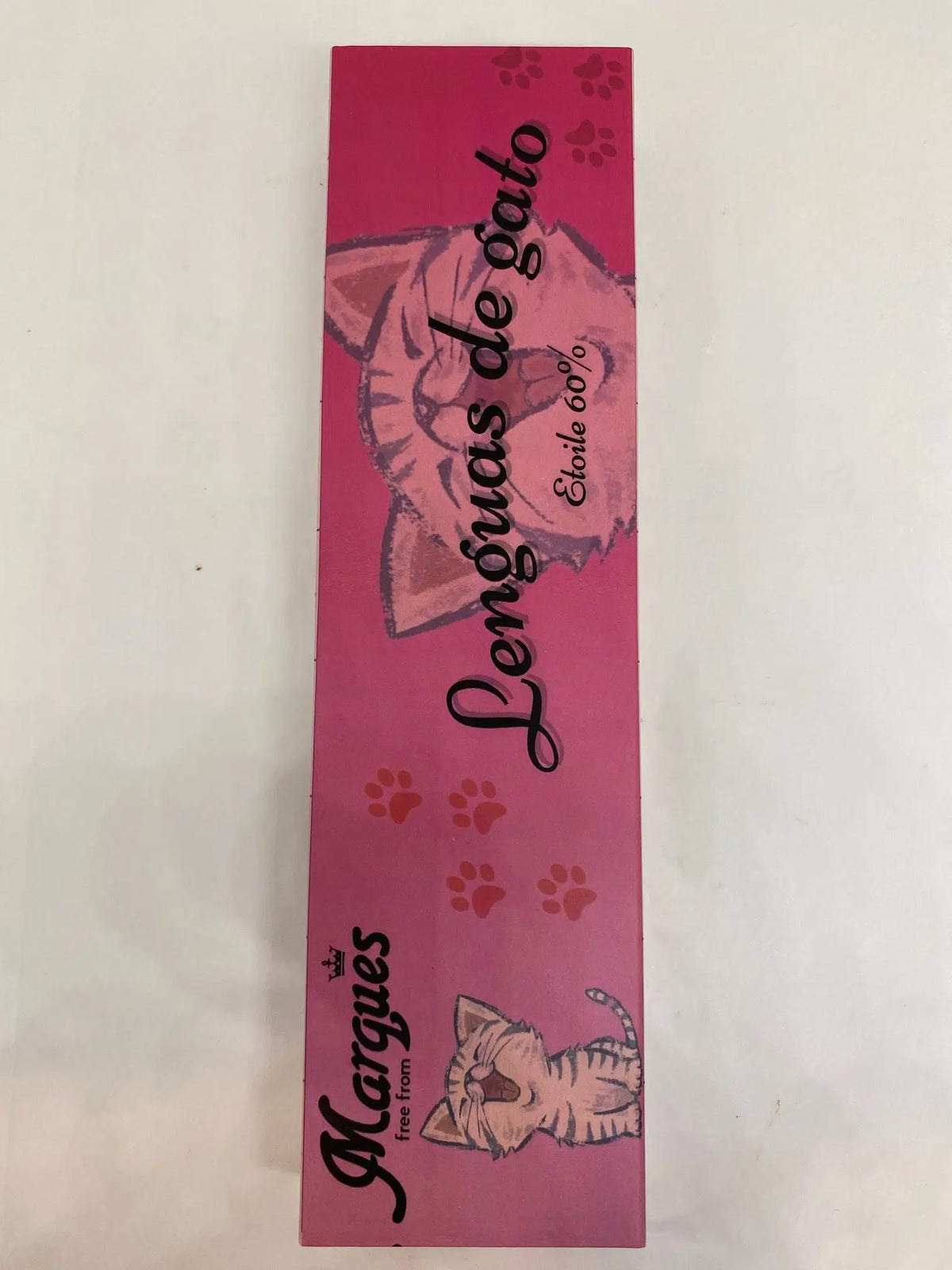 Lingue di gatto - Cioccolato fondente alternativo al latte, vegano e senza frutta a guscio, Etoile - 63% (Marques)