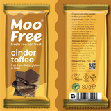 Schokoladentafel mit Cinder Toffee – Moo Free (80 g)