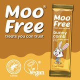 Vegane Bunnycomb Schokolade- Moo Free (20g)