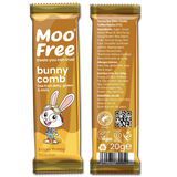 Vegane Bunnycomb Schokolade- Moo Free (20g)