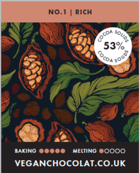 No. 1 RICH (VEGAN CHOCOLATE) – 250g