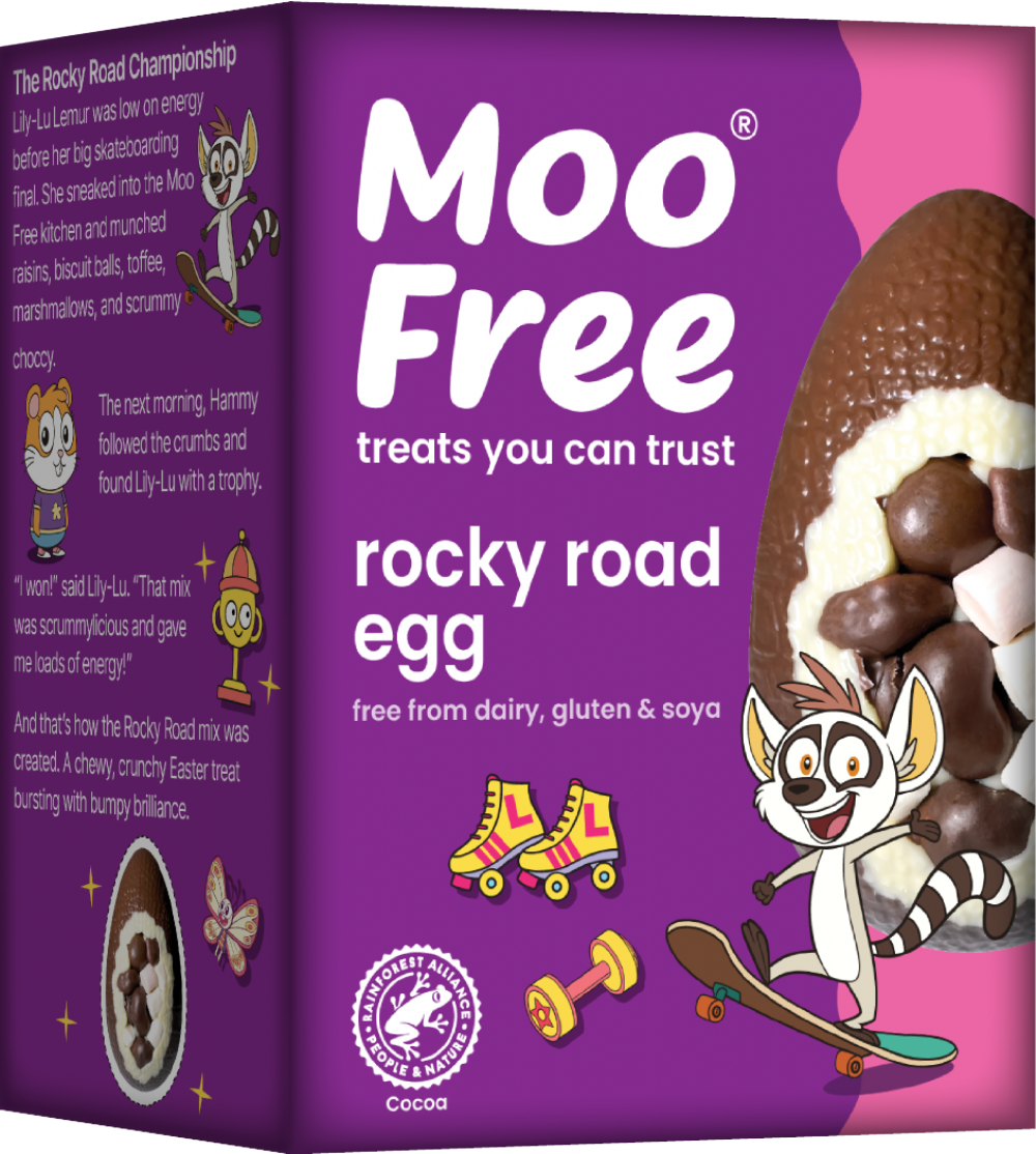 Veganes Rocky Road Osterei (Moo Free)