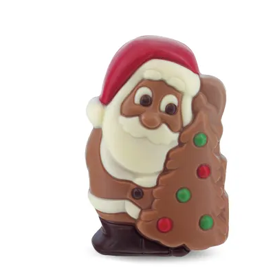 Milchschokolade XMAS-Santa– 32% (Belfine)
