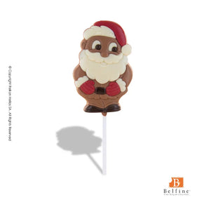 Milchschokolade XMAS-Santa-Lolly – 32% (Belfine) - Schoko Wunderland