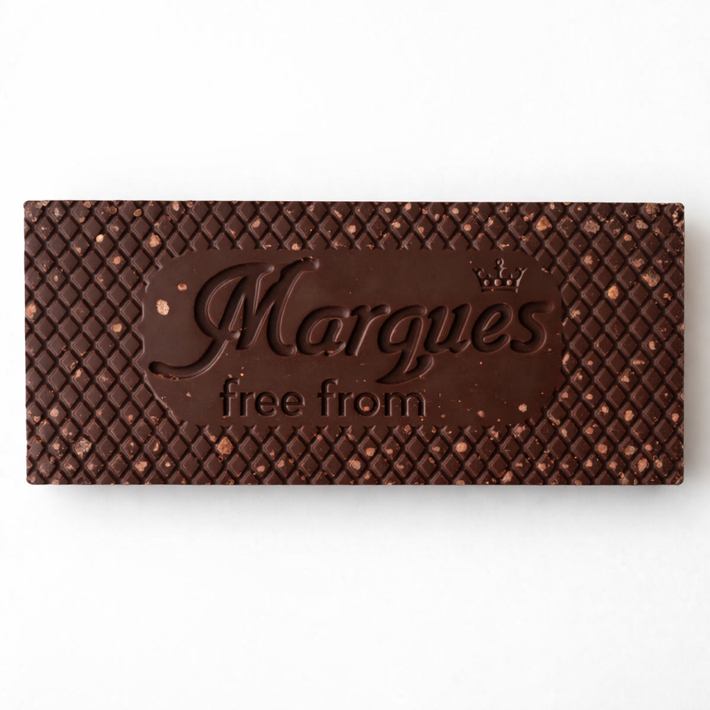 XXL Crunchige nussfreie vegane Milchalternative-Schokolade Turron - 62% (Marques)