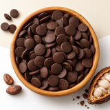 No. 2 DARK (VEGAN CHOCOLAT) – Schoko-Drops, Packungsgröße 500g