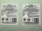 No. 4 WHITE (VEGAN CHOCOLAT) – Zutaten und Nährwerte, 250g