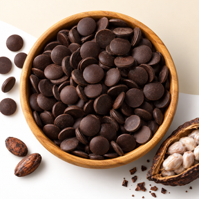 No. 7 DATE (VEGAN CHOCOLAT) – Schoko-Drops, Packungsgröße 500g