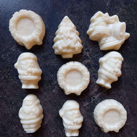Dammenberg weiße Adventskalenderfiguren 39 % (12 Figuren)